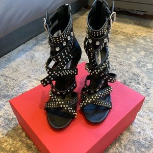 Ankle strap Open Toe heel